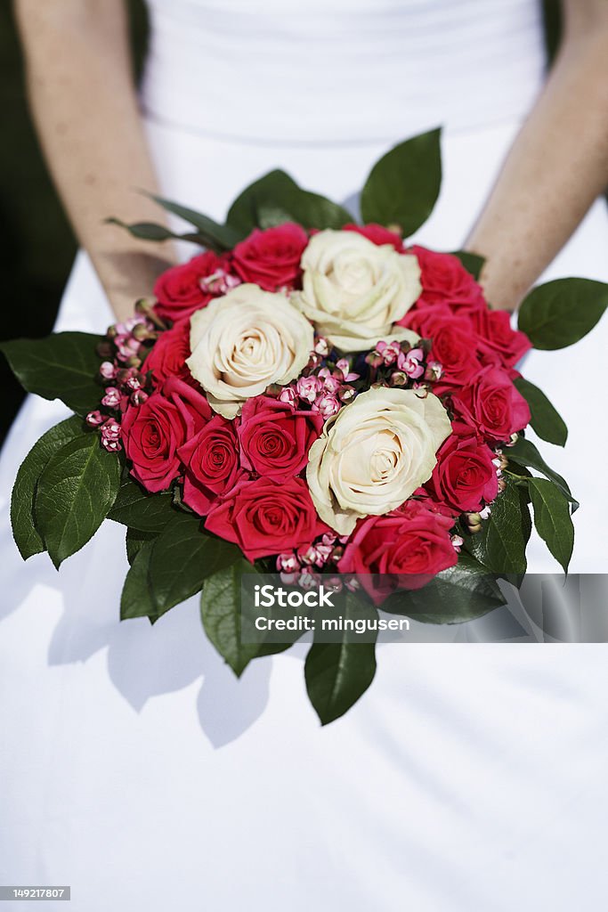 Día un ramo de bodas - Foto de stock de Adulto libre de derechos