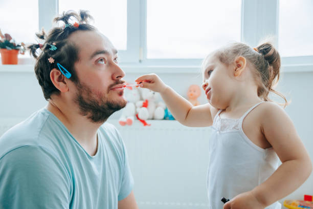 istock Dad's First Time Putting Makeup on His Daughter Goes Terribly Wrong in the Funniest Way 1492181814