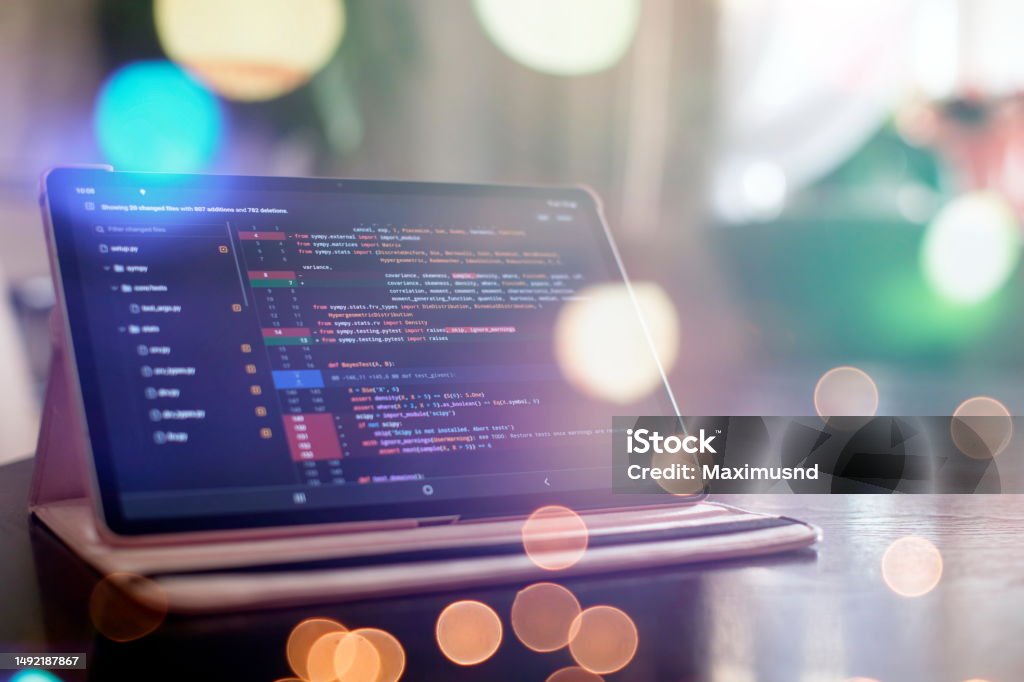 Foto De Primer Plano Del Cuaderno Uso De Css Javascript Y Html ...