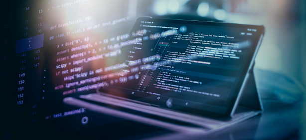 Foto De Primer Plano Del Cuaderno Uso De Css Javascript Y Html ...