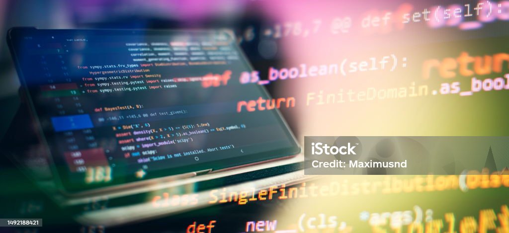 Foto De Primer Plano Del Cuaderno Uso De Css Javascript Y Html ...