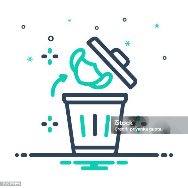 Symbol For Rid Rid Used Stock Illustration - Download Image Now - Epidemic, Garbage ...