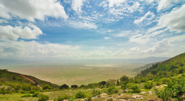 istock Ngorongoro crater panorama, Tanzania 1492211687