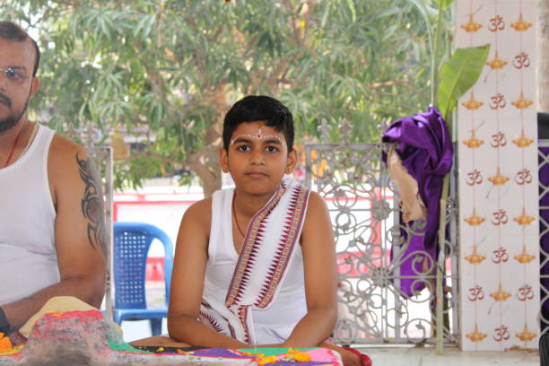 istock Upanayana Sanskar in progress in Odisha, India. 1492212481