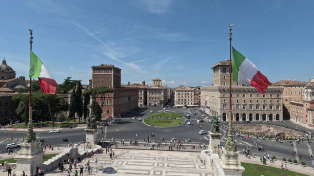 istock The monuments of Rome city, Italy. 1492218585