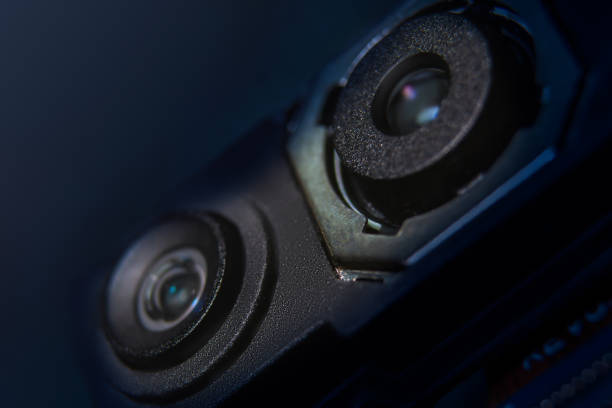 istock Close-up of a smartphone's triple camera module 1492220878
