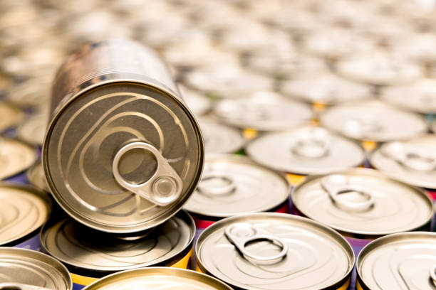 istock group of tin cans in rows view from above 1492221096
