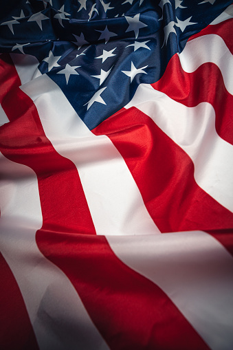 USA flag, Independence Day full frame background