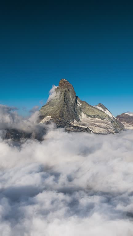 Matterhorn peak Swiss Alps, Zermatt, Switzerland