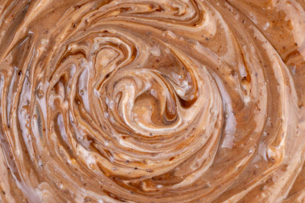 istock Fresh Yogurt with added chocolate for chocolate flavor 1492253325
