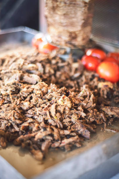 istock Delicious Thin Cuts of Seasoned  Meat 1492269144