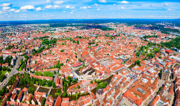 istock Nuremberg old town aerial panoramic view 1492272262