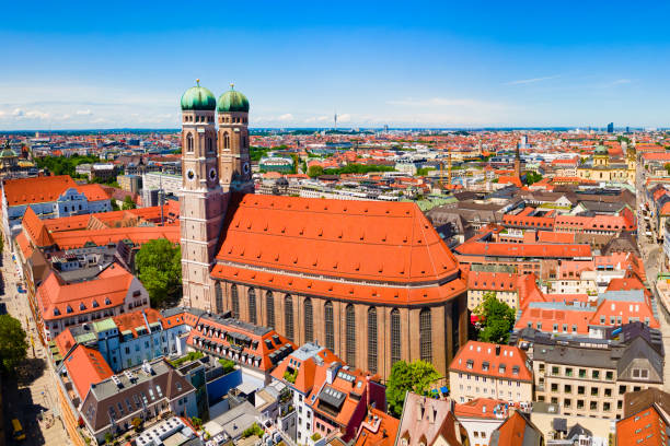 istock Frauenkirche catholic church in Munich, Germany 1492276019
