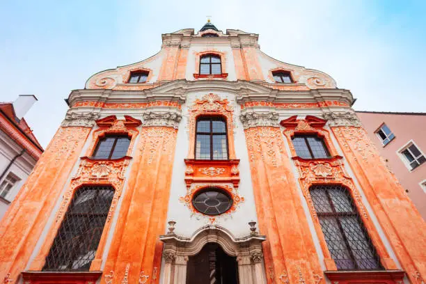 Asamkirche Church or St. Maria de Victoria Kirche is a baroque church in Ingolstadt city in Bavaria, Germany