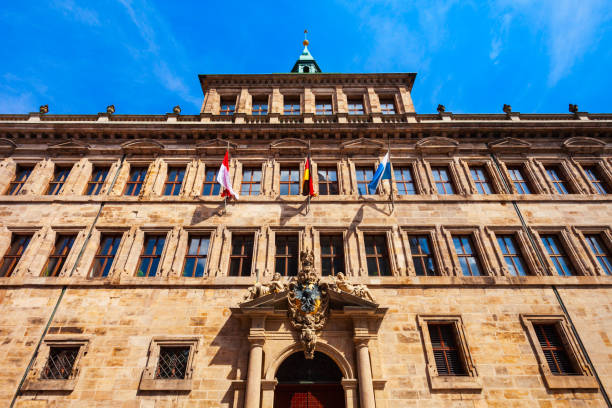 istock Nuremberg old town in Bavaria, Germany 1492276974