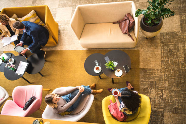 istock Diverse People In A Coffee House 1492278275