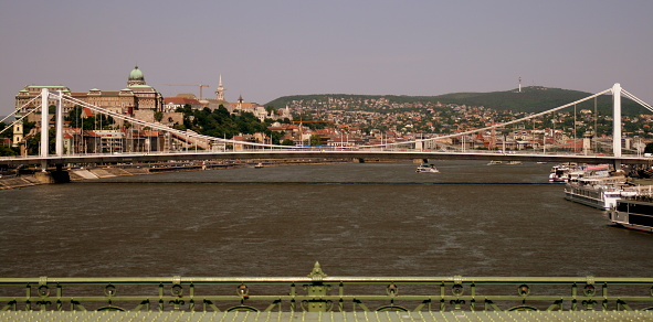 Landscape photo of the city of Budapest, Hungary.