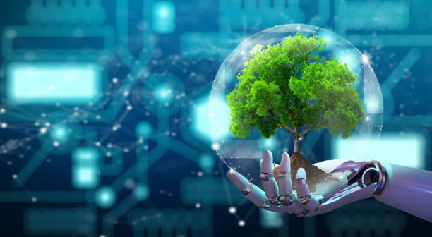 istock Green IT, Nature Technology interaction, and Ecology concept. 1492288499