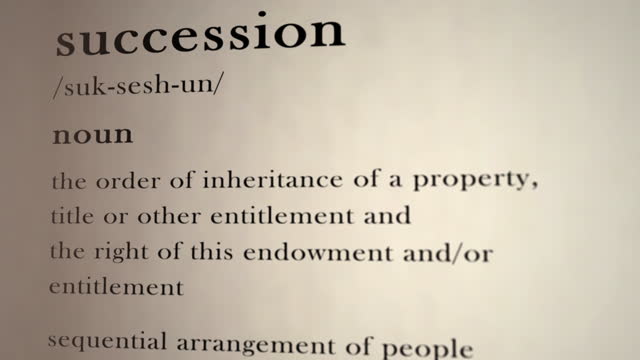 Succession Definition