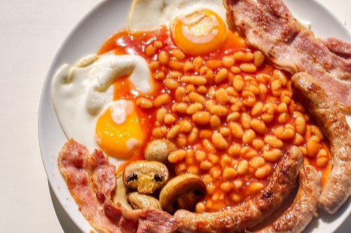 Photo of a healthy English Breakfast