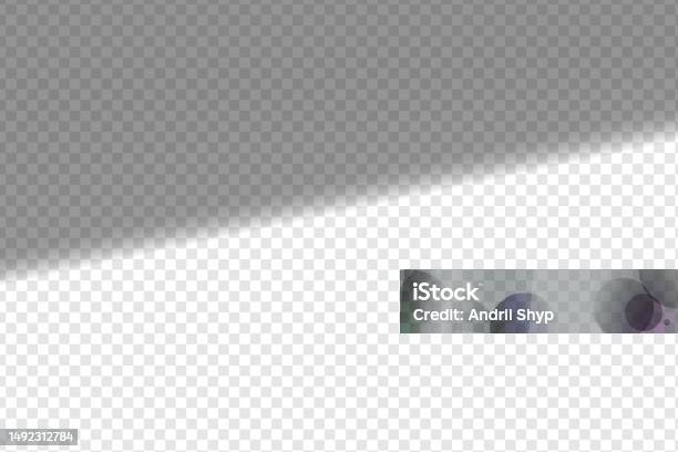 Shadow Overlay Effect Soft Realistic Shadow Vector Stock Illustration ...