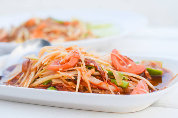 istock papaya salad Som tum Thai 1492319997