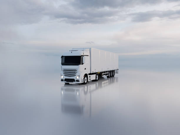 Free picture: truck, transportation, metallic, reflection, cabin ...