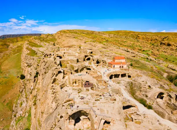 Photo of Uplistsikhe ancient rock town in Georgia