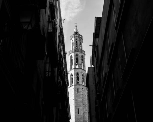 The facade of the Francesc De Sales Church, located in Passeig de Sant Joan Avenue. Barcelona. Catalonia. Spain.