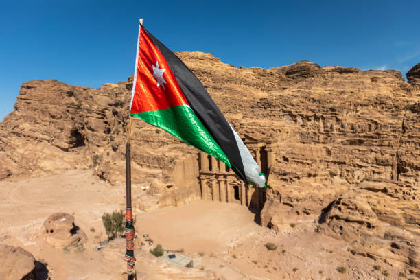 istock The magnificent Monastery located on the top of Petra 1492362467