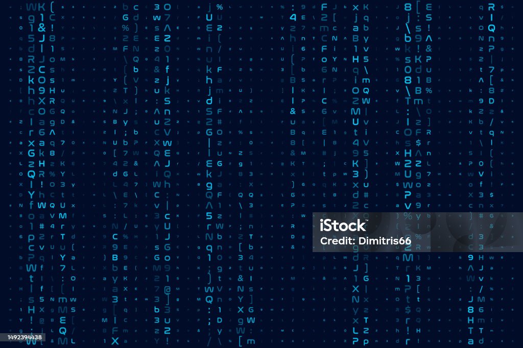 Computer Code Abstract Futuristic Background Artificial Intelligence ...