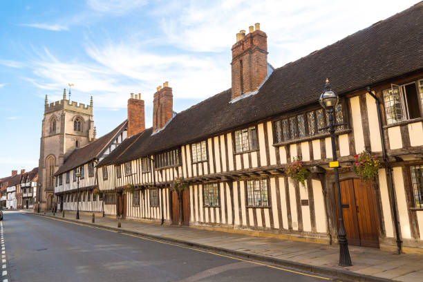 istock Half-timbered house in Stratford upon Avon 1492400864