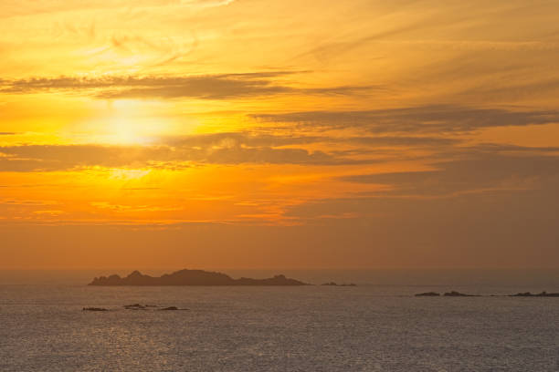 Isles of Scilly landscape at dusk