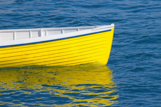 Colourful Gigs on the sea off Scilly