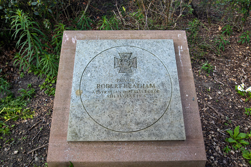 Jewish cemetry with remembrace stone s on a cenotaph.