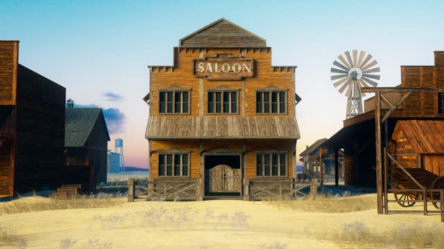 Wild West Saloon Background