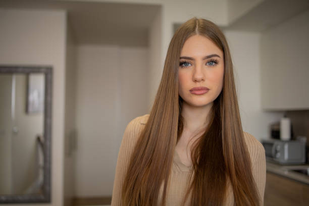 Cheerful young woman