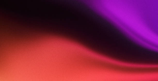 istock Dark purple red abstract grainy texture background, vibrant color flow wide banner design 1492459765