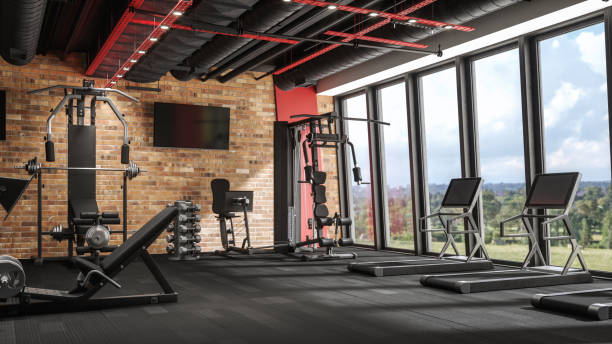 istock Gym Health Club Interior 1492472697