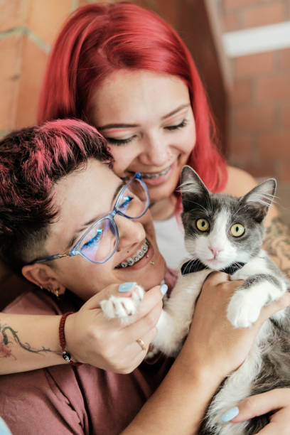 istock Lesvian couple playing with their 1492482525