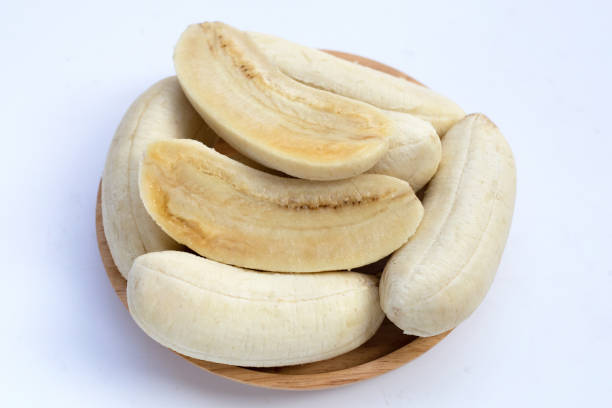 istock Banana on white background. Fruit for health 1492487275