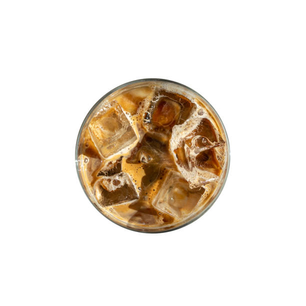istock Glass of coffee on the table 1492487761