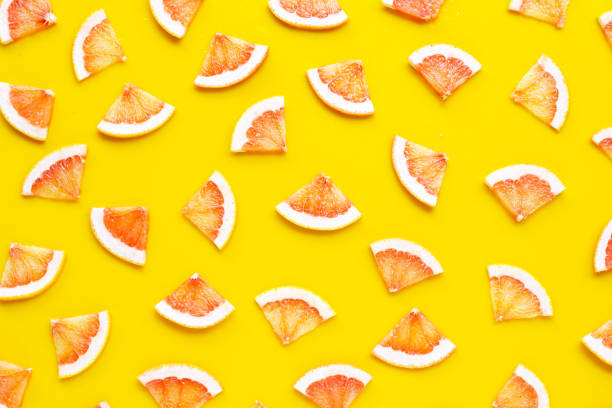 High vitamin C. Juicy grapefruit slices