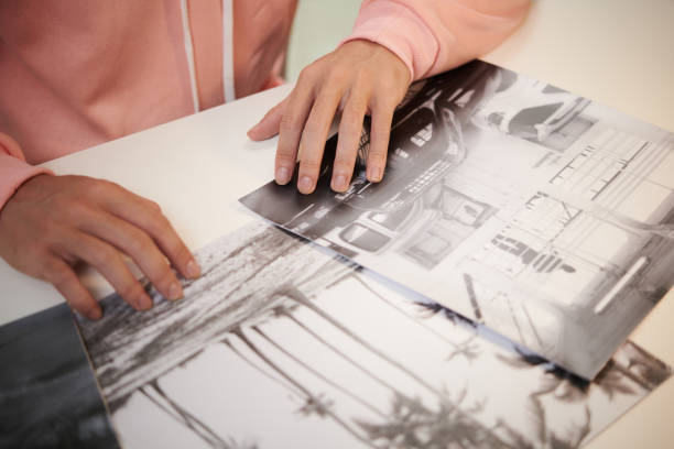 istock Talented Photographer Choosing Best Photos 1492516773