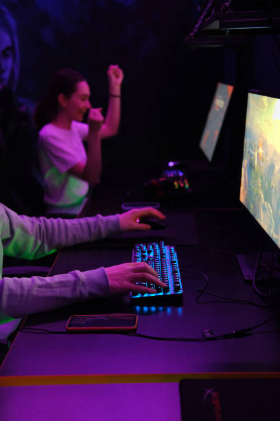 istock A guy and a girl play online games as a team 1492519906