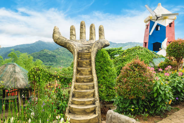 Sirao garden in Cebu, Philippines Sirao garden located at Barangay Sirao in Cebu, Philippines philippines stock pictures, royalty-free photos & images