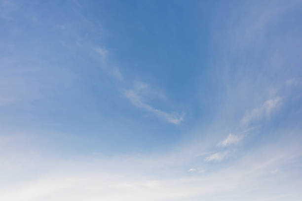 istock Summer blue sky cloud gradient light white background. Beauty clear cloudy in sunshine calm bright winter air bacground. Gloomy vivid cyan landscape in environment day horizon skyline view spring wind 1492530921
