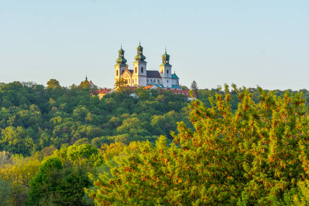istock Monastery building in Krakow seen from afar, Poland. 1492535827