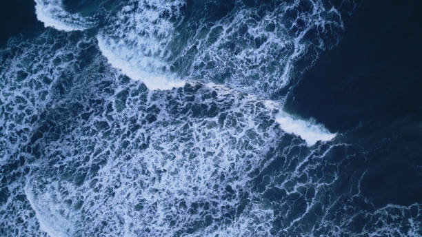 istock Aerial view of arctic ocean shore 1492546732