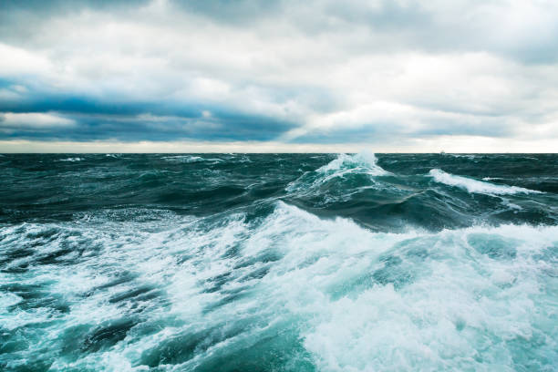 istock A storm in the ocean. Storm waves in the open ocean. 1492548092